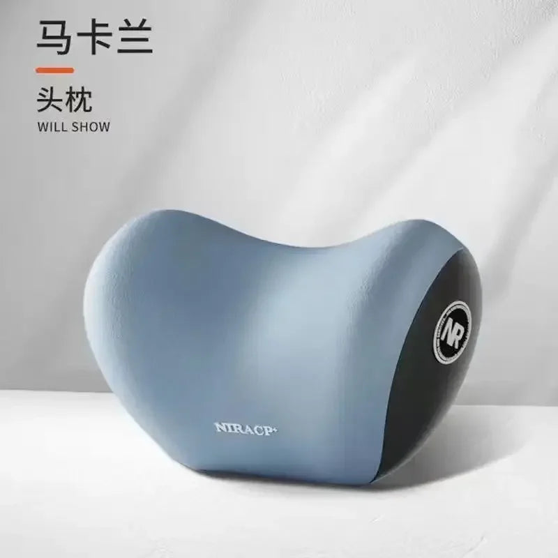 Car Headrest/Lumbar Support Car Neck Pillow Waist Cushion Driver Seat Backrest Car Cushion Driving Lumbar Support Waist Support - Evallys.com