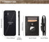 RFID Cowhide Leather Small Wallets AirTag high quality Man's Card Holders Short Wallets Money Clips Women - Evallys.com