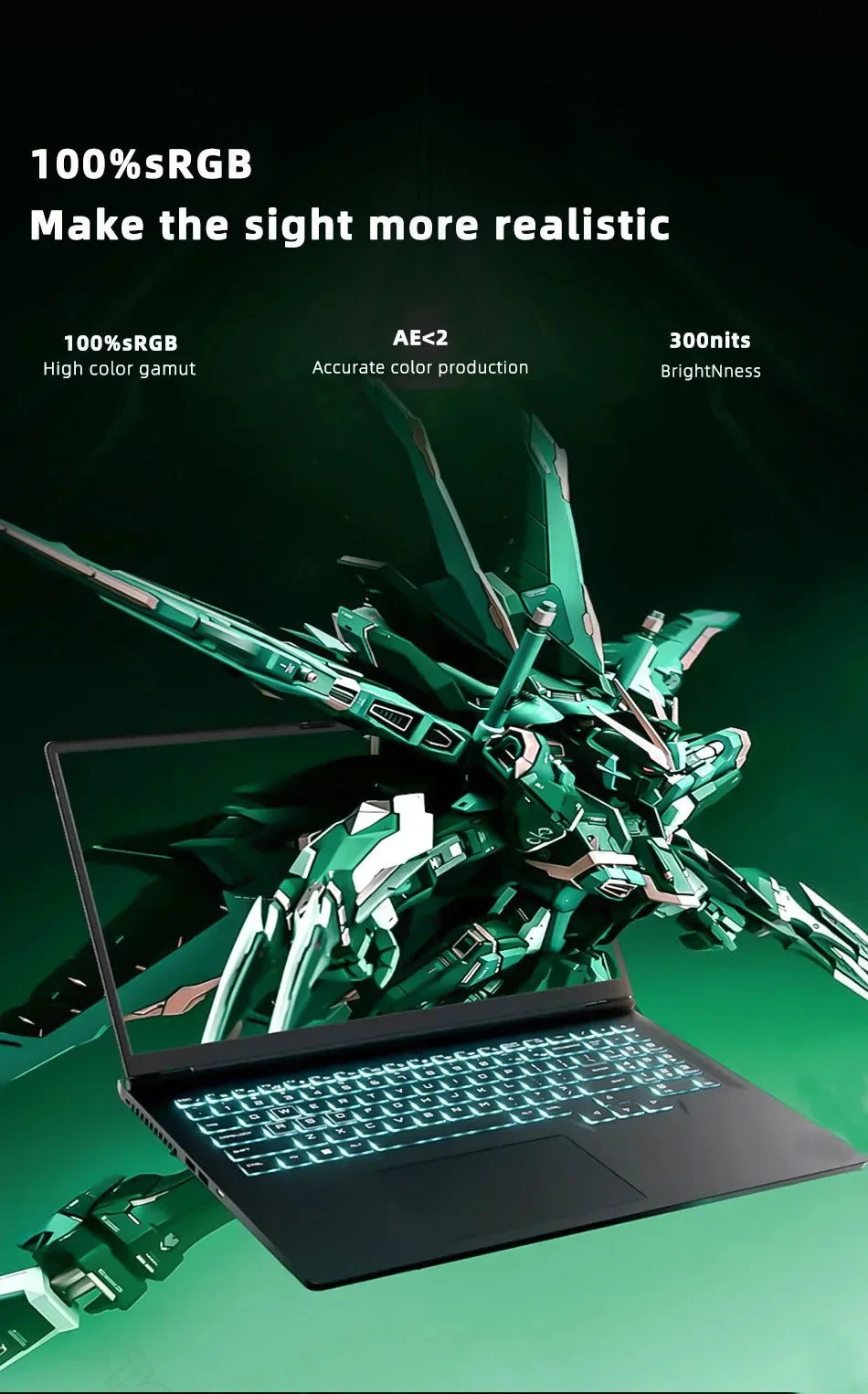 CRELANDER Laptop Gamer 16 Inch Intel Core i9 Processor 2.5k IPS Screen 165Hz RTX 3060 6G RAM 64GB 4TB SSD Notebook Gaming Laptop - Evallys.com