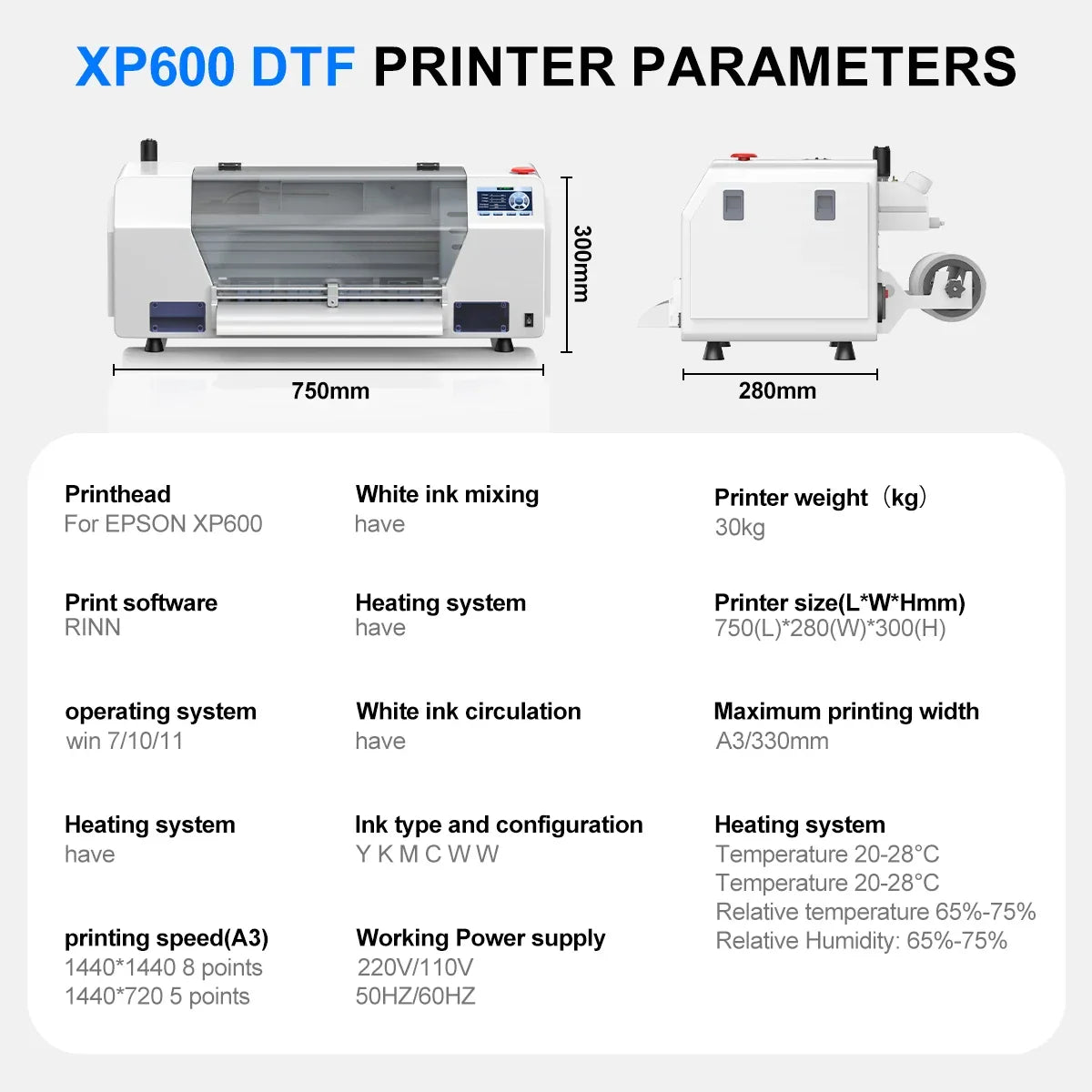 A3 XP600 DTF Printer A4 L805 DTF Printer T shirt Printing Machine Impresora dtf Directly to Film Printer A3 A4 UV DTF Printer - Evallys.com