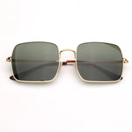 Sunglasses Men Women Eyeglasses Goggles Real Glass Lenses Eyewear Shades Fashion Classic Style UV400 Sun Glasses Top quality - Evallys.com