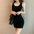 Summer Spaghetti Strap Slim Sheath Dress for Women – Sexy Mini Dress - Evallys.com