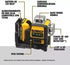 2025 Dewalt DW089LG 3 Sides*360 Degree Vertical 12V Lithium Battery 12 Lines Laser 360 Level Horizontal Green Meter Outdoor - Evallys.com