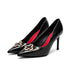 New High Quality Pointed Shoes Business Commuter Women's Shoes Women's High Heels Banquet Party Shoes - Evallys.com