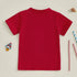 Independence Day Kids T-Shirt with USA Flag Embroidery Patriotic Short Sleeve Tee for Boys Loose Fit Summer Top - Evallys.com