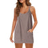 Women’s Sport Mini Dress – Sleeveless Summer Casual Tennis Dress - Evallys.com