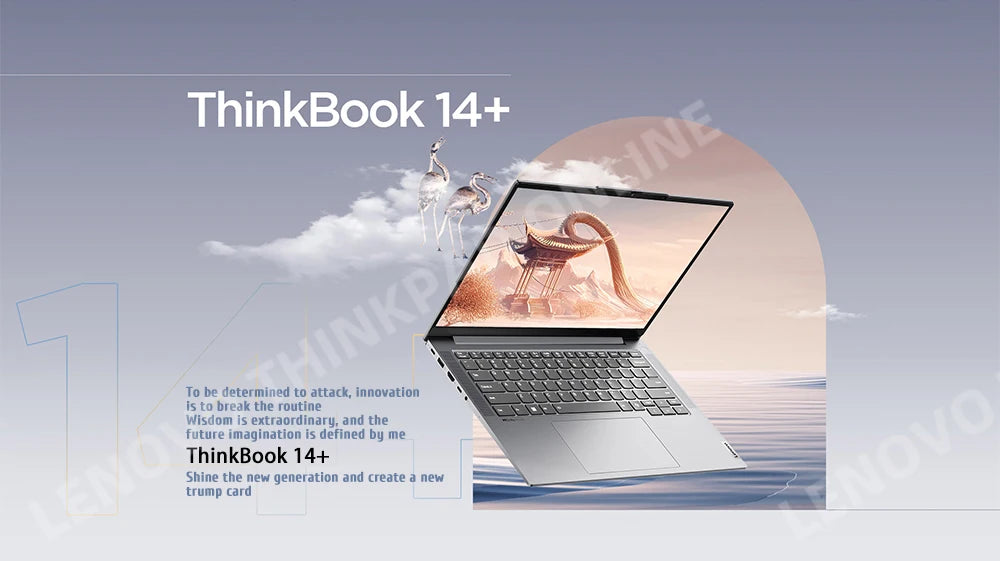 Lenovo ThinkBook 14+  Laptop Ryzen R7 8745H/8845H RAM 16GB /24G LPDDR5x 512G/1T SSD 14.5-inch 3K Screen Notebook PC 2024 - Evallys.com # #