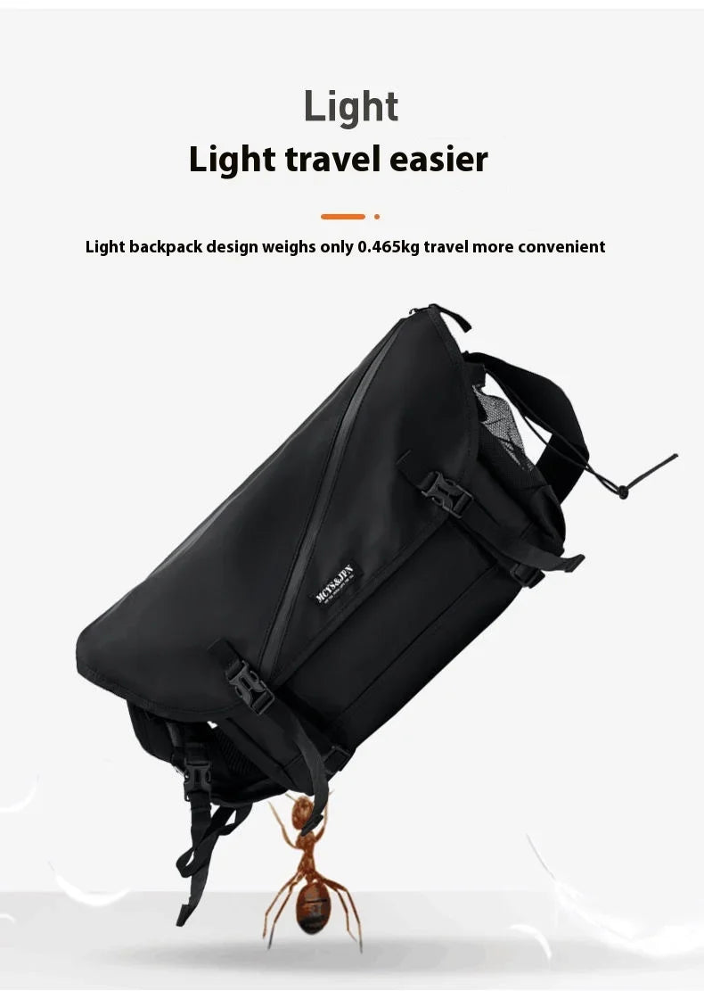 Men’s Nylon Shoulder Bag – Japanese Style Laptop Sling & Messenger Bag - Evallys.com