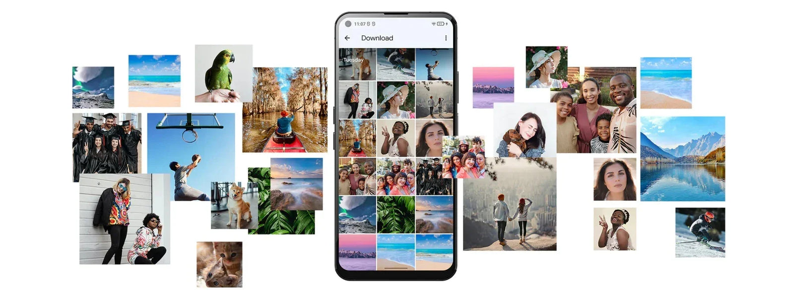 Unihertz Luna Smartphone Rhythm Ambient LED strip Music Phone 8GB RAM 256GB ROM 108MP G99 Mobile Phone Night Vision Cellphone - Evallys.com