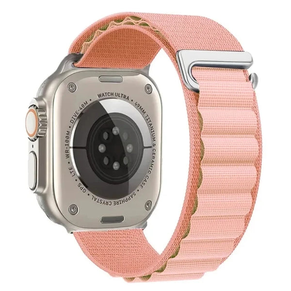 Alpine Loop Strap for Apple Watch Band Ultra 2 49mm 46mm 44mm 40mm 45mm 41mm 42mm 38mm Nylon Bracelet iWatch 10 9 8 7 6 SE Band - Evallys.com # #