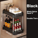 Kitchen Pull Out Dish Racks With Drainboard Drawer Storage Sliding Mesh Cabinet Basket for Accessorie Pull Out Cabinet Organizer