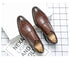 Men's Formal Shoes Red Sole Fashion Business Casual Party Banquet Daily Retro Carved Lace-up Brogue Dress Wedding Shoes Size 48 - Evallys.com