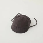 Summer Baby Sun Hat Korean Solid Color Infant Baseball Cap Outdoor Adjustable Drawstring Lace-up panama hat for kids - Evallys.com