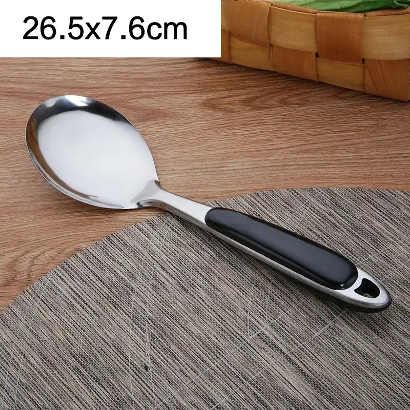 Kitchen Utensils  Stainless Steel Spatula Soup Spoon Shovel Thickened Anti-scalding Rice Spoon Frying Shovel Utensils Kitchen