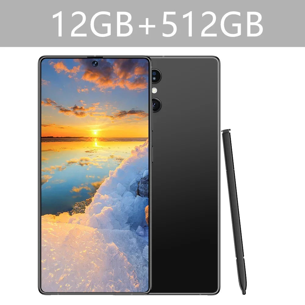 Screen Protectors For SMS 25 Ultra Original Mobile phone 7.3inch HD Android 14 Smartphone Tempered Glass Film For 5G Cell Phones - Evallys.com