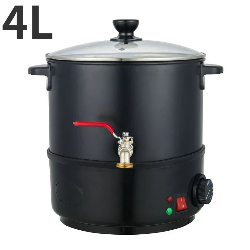 220V 4L/5L/6L Wax Melting Machine Beauty Wax Therapy Machine Home Melting Pot Household and Commercial Wax Heater - Evallys.com