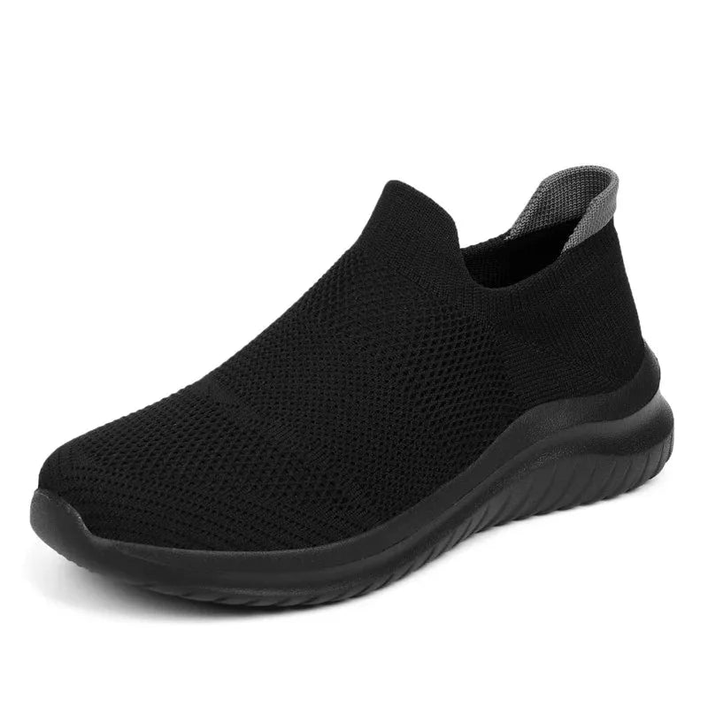 2023 Unisex High Canvas Sneakers – Durable White Slip-On Shoes - Evallys.com