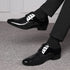 Luxury Men’s Patent Leather Business Shoes – Formal Wedding Oxfords - Evallys.com