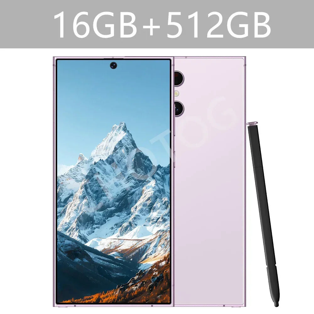 Screen Protector For S24 Ultra Smartphone 7.3inch Protector Original Cellphones 5G Dual SIM Andriod 7800mAh Mobile Cell Phones - Evallys.com