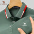 New Summer Brand Embroidered Polo Shirt for Men's High Quality Fashion Casual Comfortable and Breathable Short Sleeved T-shirt - Evallys.com