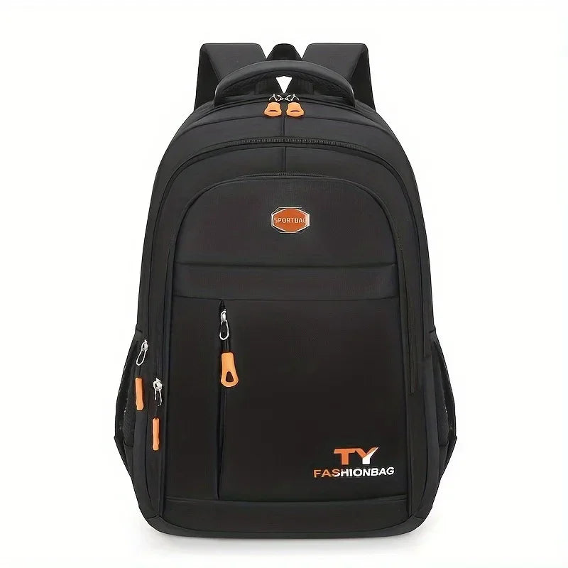 1 Pc Men's Backpack, Large Capacity Waterproof Casual Backpack,Adjustable Computer Backpack - Evallys.com