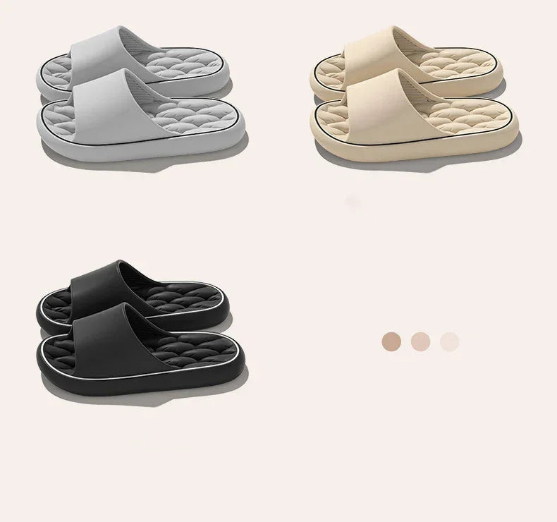 Super Light EVA Slides – Soft Indoor Bathroom Slippers for Men - Evallys.com