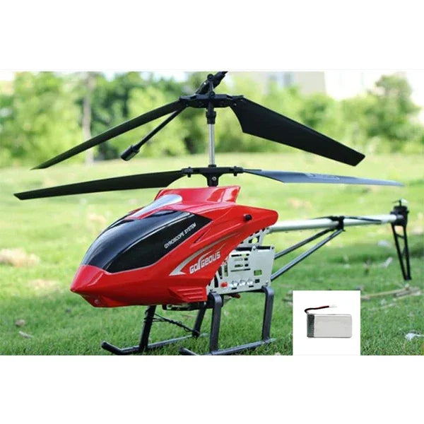 Rc Helicopter With Remote Control Extra Durable Big Plane Toy For Kids Drone Model Outdoor 3.5CH 80cm Aircraft Large Helicoptero - Evallys.com