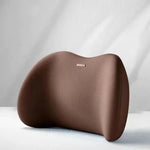 Car Headrest Lumbar Support Memory Foam Vertebral Lumbar Support Car Neck Pillow Back Cushion Office Car Interior Accessories - Evallys.com