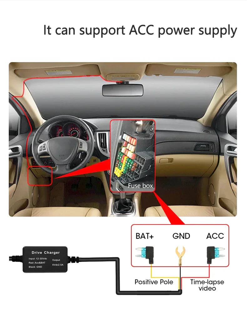 10 Inch Mirror Camera for Car Touch Screen Video Recorder Rearview Mirror Dash Cam Front and Rear Camera Mirror DVR Black Box - Evallys.com