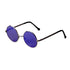 Steampunk Small Round Sunglasses Men 2022 Brand Vintage Metal Mirror Film Women Sun Glasses Cool Circle Shade Eyewear Male UV400 - Evallys.com