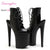 20cm/8Inches Sexy Pole Dance Shoes Women Catwalk Nightclub Strip Gladiator Sandals Lace-up Lady Suede Matte Short Booties