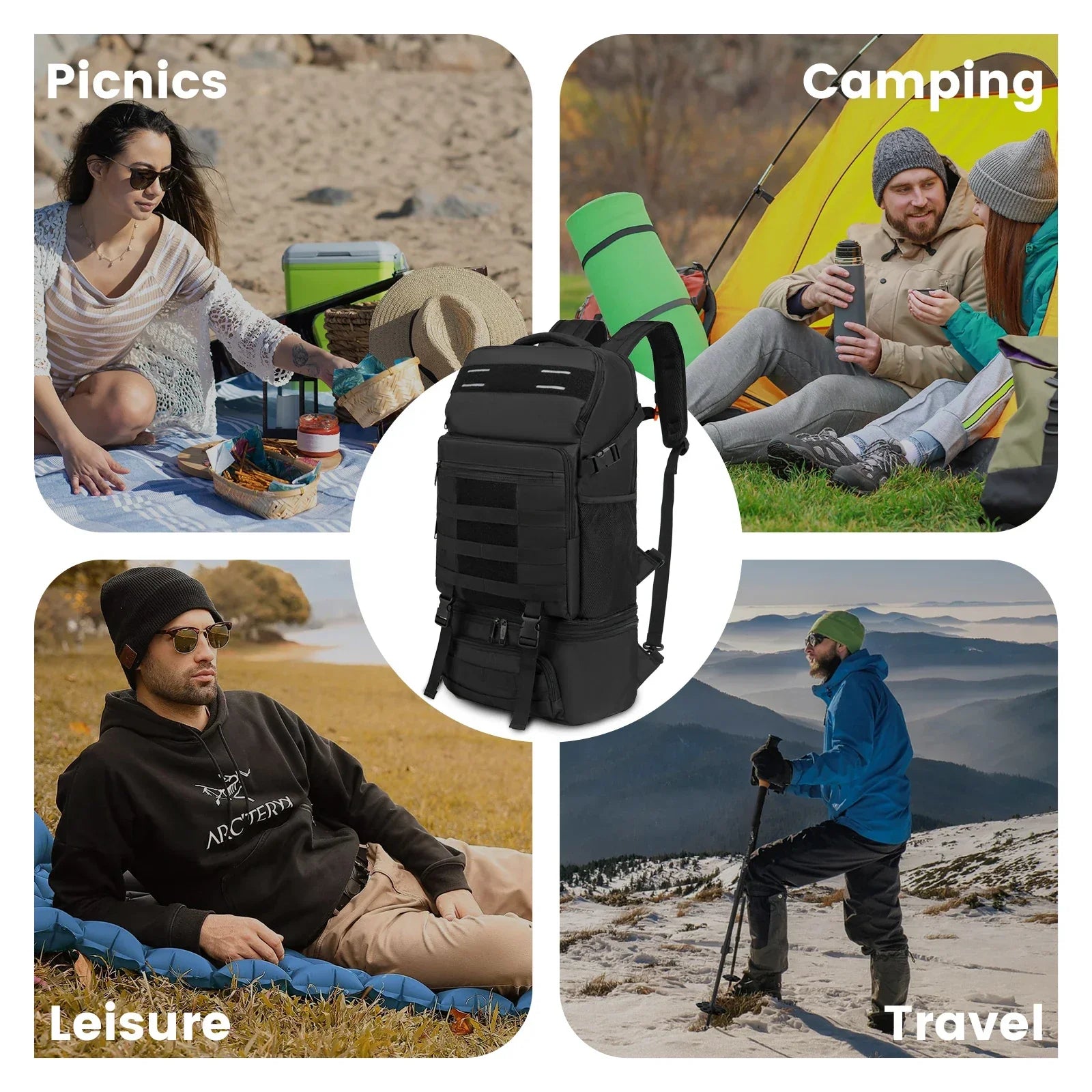 Insulated Laptop Backpack Cooler – Waterproof Picnic & Lunch Bag - Evallys.com