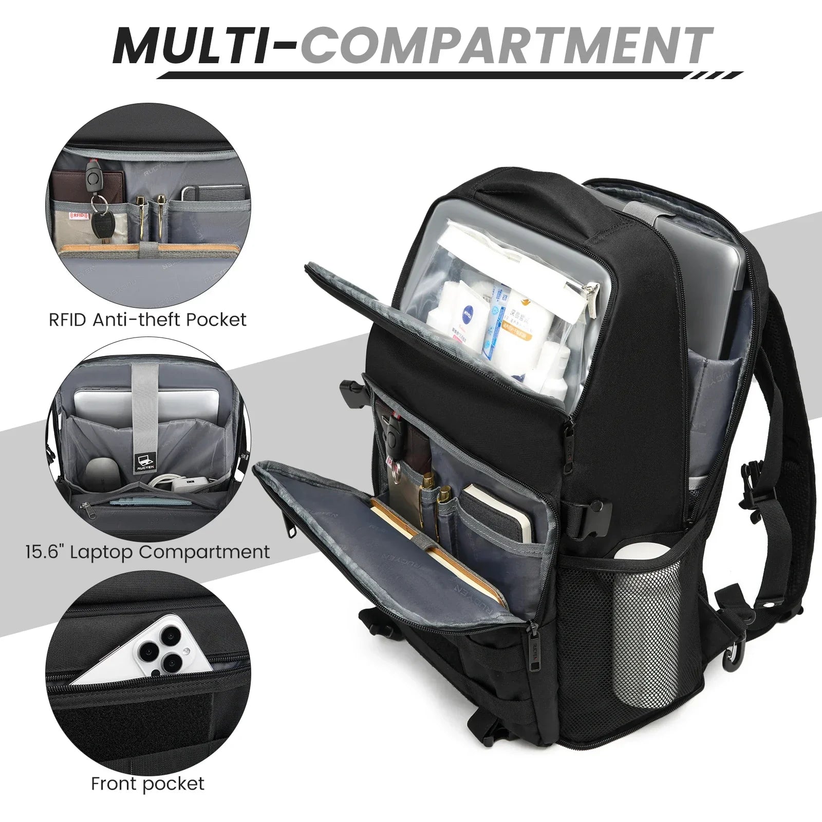 Insulated Laptop Backpack Cooler – Waterproof Picnic & Lunch Bag - Evallys.com