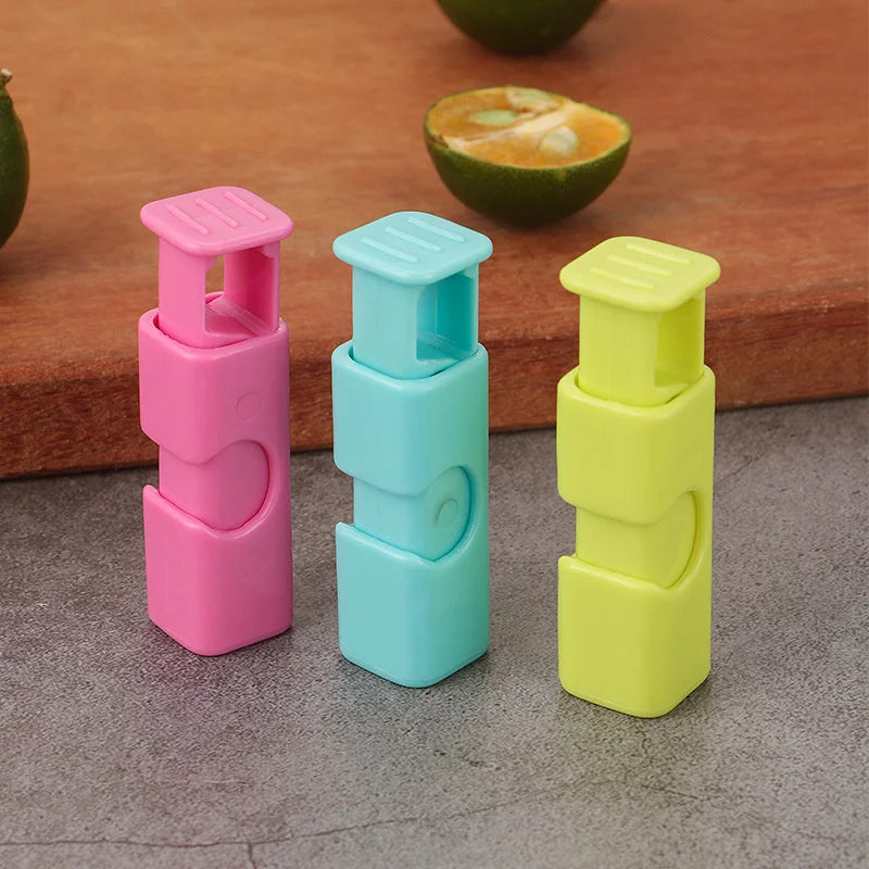Food Sealing Bag Clip Reusable Fresh Food Storage Tools Plastic Sealer Clamp Snack Bread Seal Bag Home Kitchen Storage Clips