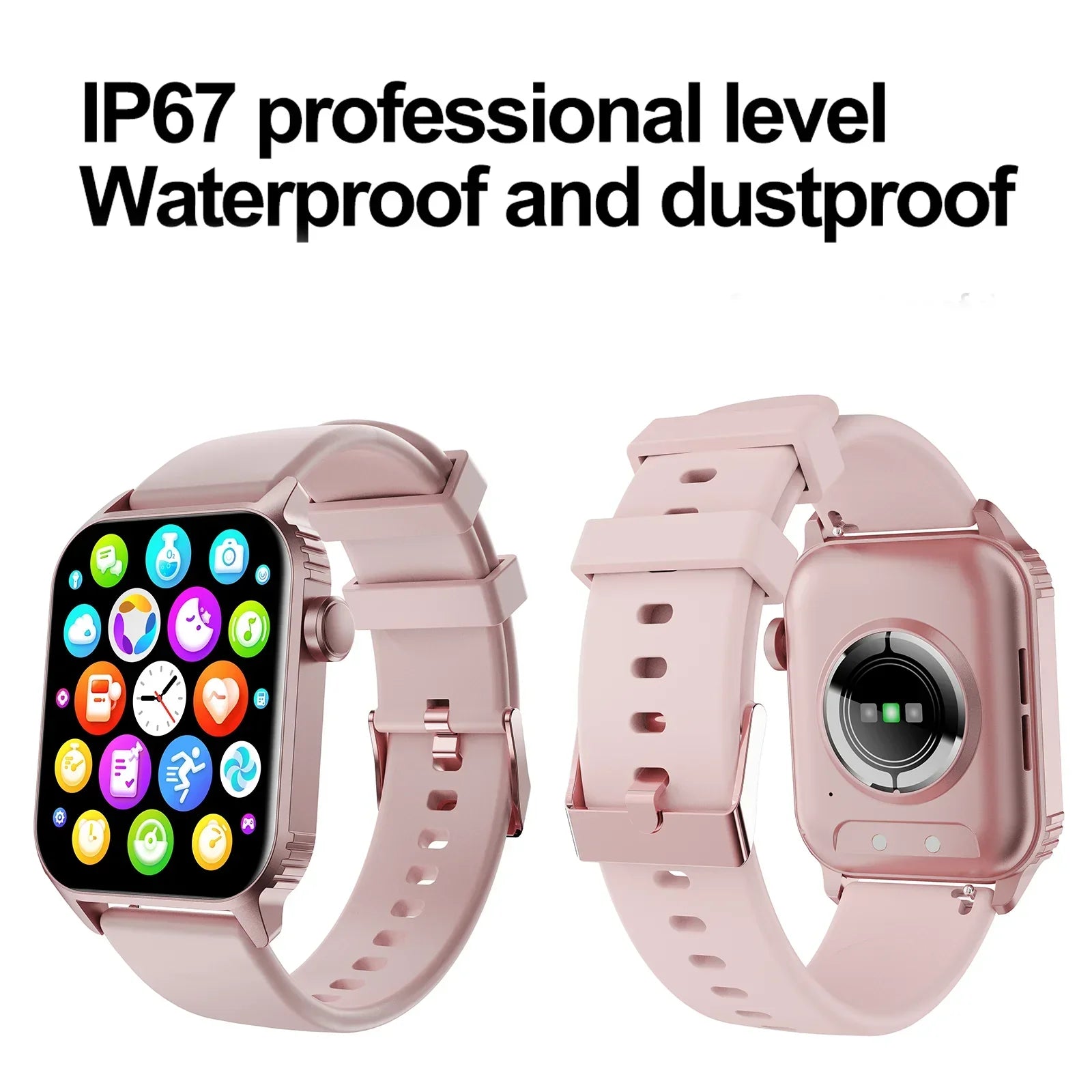 TG08 Smart Watch, 1.85"Smartwatch for Men Women (Answer/Make Call), Fitness Tracker with 100+ Sport Modes, Waterproof Watch. - Evallys.com