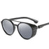 Men Fashion Round punk Sunglasses Women/Men 2022 Vintage Round Sun Glasses High Quality Brand Designer Sunglass de sol UV400 - Evallys.com