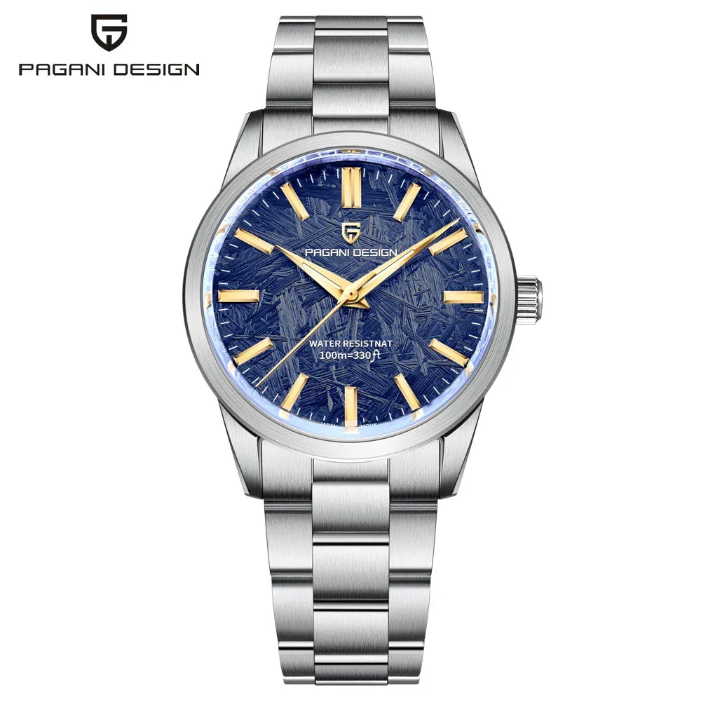 PAGANI DESIGN Mens Quartz Watches AR Coating Sapphire Mirror Sports VH31 Watch For Men Luxury Waterproof Clock Reloj Hombre 2024 - Evallys.com