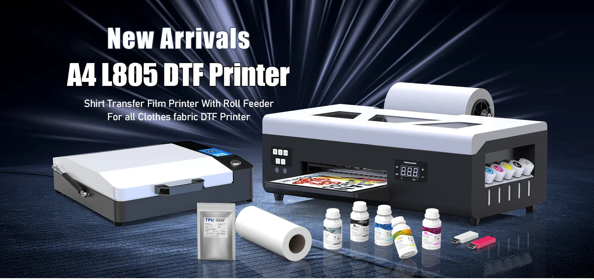 A3 XP600 DTF Printer A4 L805 DTF Printer T shirt Printing Machine Impresora dtf Directly to Film Printer A3 A4 UV DTF Printer - Evallys.com