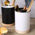 Kitchen Tableware Storage Bucket Utensil Holder Cutlery Drainer Plastic Chopstick Spoon Storage Rack Detachable 3 Divided