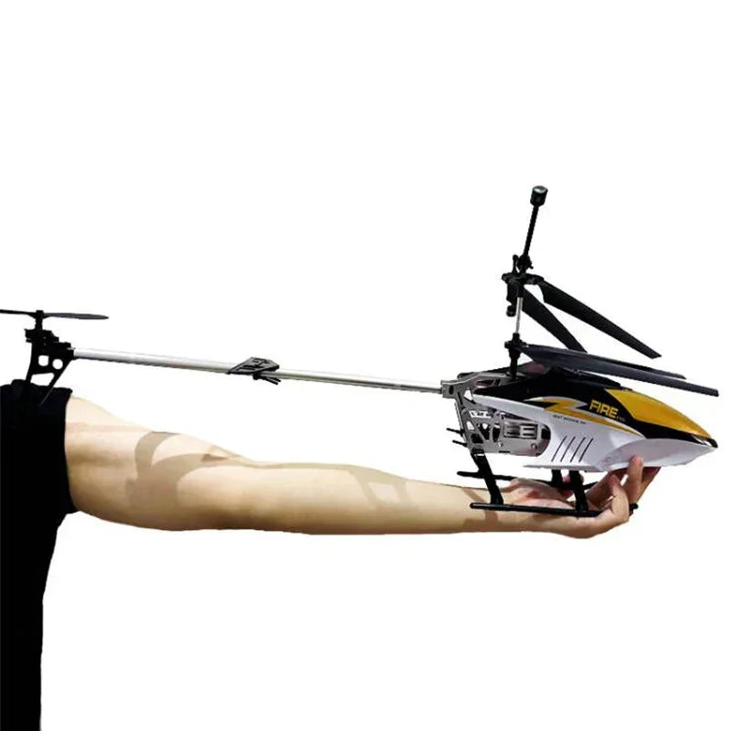 Rc Helicopter With Remote Control Extra Durable Big Plane Toy For Kids Drone Model Outdoor 3.5CH 80cm Aircraft Large Helicoptero - Evallys.com