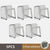Kitchen Stainless Steel Sink Sponges Holder Self Adhesive Drain Drying Rack Kitchen Wall Hooks Accessories Storage Organizer