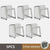 Kitchen Stainless Steel Sink Sponges Holder Self Adhesive Drain Drying Rack Kitchen Wall Hooks Accessories Storage Organizer