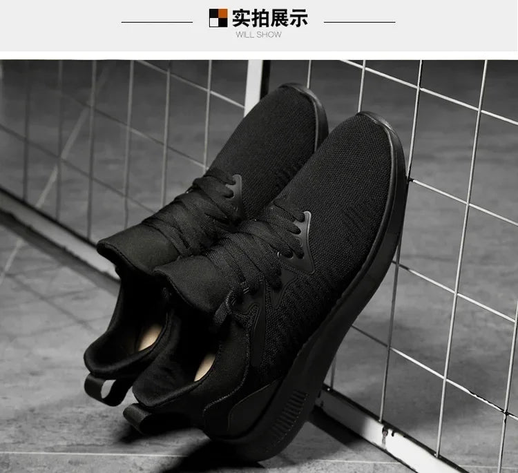 Men’s Elevator Sneakers – Breathable Mesh Height Increasing Shoes (6–10CM) - Evallys.com