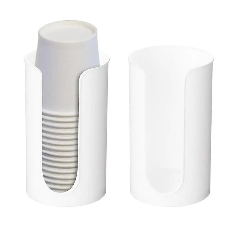 Bathroom Cup Dispenser Holder For Disposable Paper Cup,Mouthwash Cups Holder For Bathroom Guest Room Counter