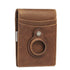 RFID Cowhide Leather Small Wallets AirTag high quality Man's Card Holders Short Wallets Money Clips Women - Evallys.com