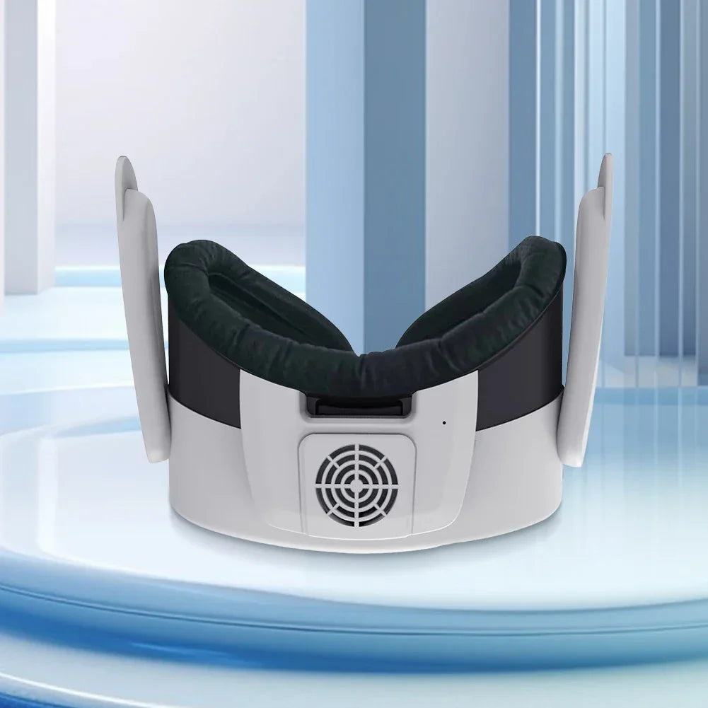 Cooling Fan Face Cover Face Cover Pad Facial Interface Cooling Fan with Facial Interface Face Cover for Meta Quest 3 VR Headset - Evallys.com