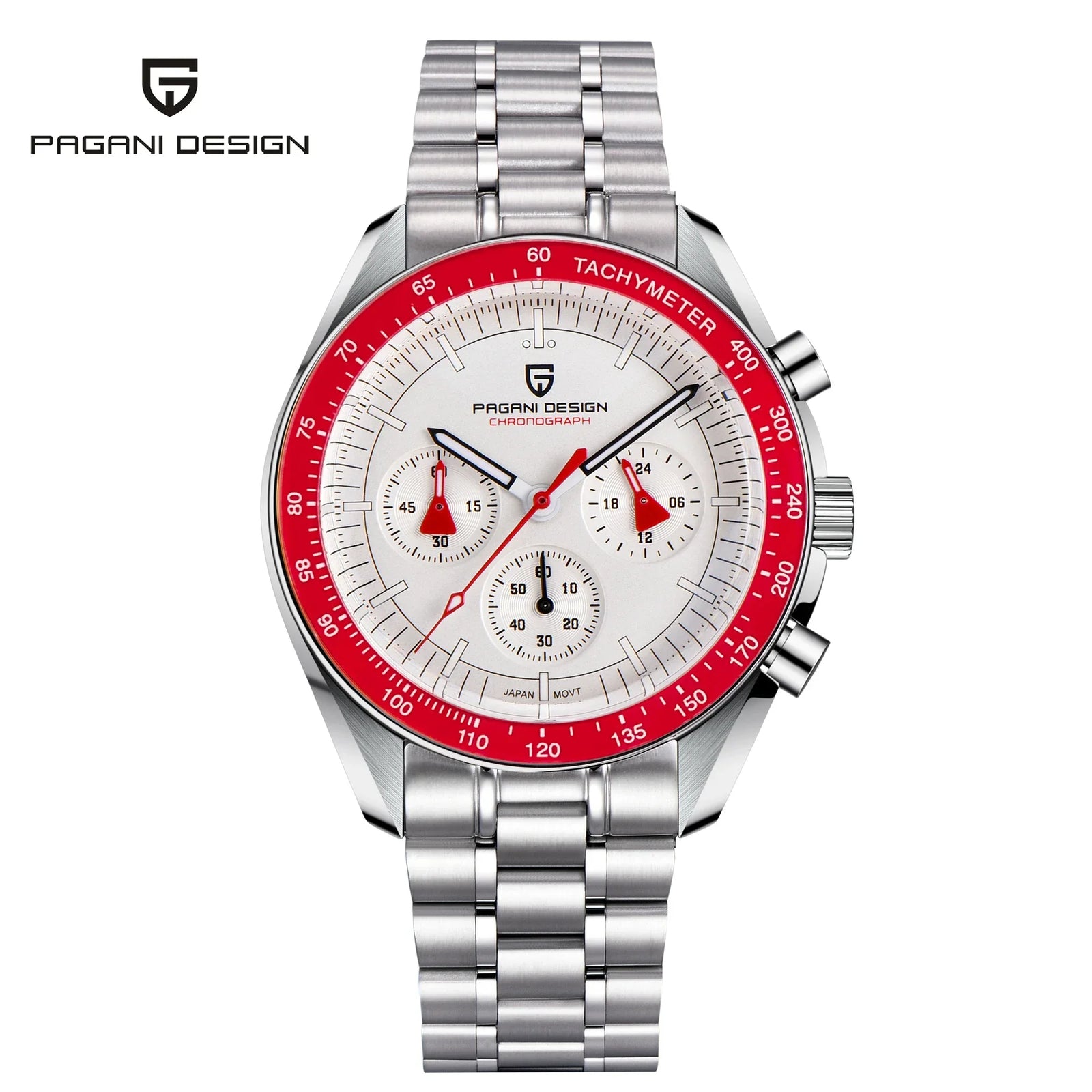 PAGANI DESIGN 2024 New AK Project Men's Watches Luxury Quartz Wrist Watch For Men AR Sapphire Speed Chronograph Automatic Date - Evallys.com