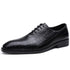 Luxury Men’s Leather Brogue Oxford Shoes – Formal Dress & Office - Evallys.com