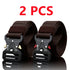 2pcs Versatile Men's Tactical Belts - Durable, Adjustable Design - for Outdoor Hunting & Sports Enthusiasts - Evallys.com