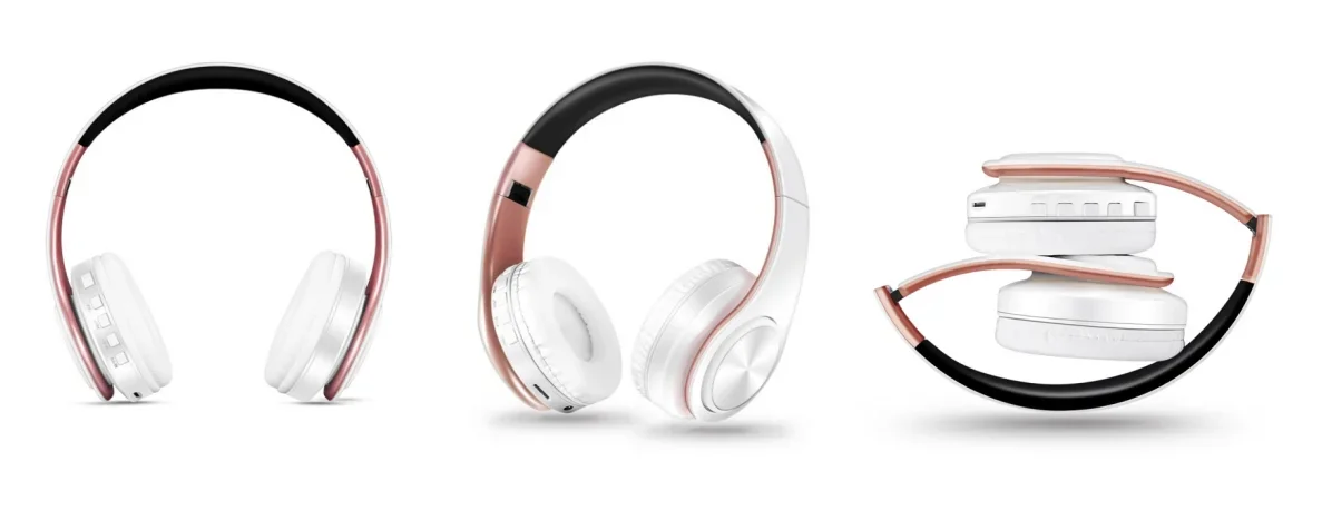 HIFI Stereo Earphones Bluetooth Headphone Music Headset FM and Support SD Card with Mic for Mobile Xiaomi Iphone Sumsamg Tablet - Evallys.com